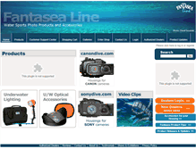 Tablet Screenshot of fantasea.com